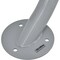 Global Industrial Circle Bike Rack, 37W x 33-1/2H, 2 Bike Capacity, Flange Mount, Gray 708388GY - alternate 3